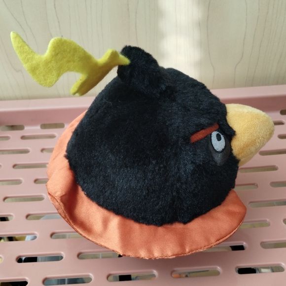 Angry Birds Space Black Bomb 9" Plush Stuffed Animal - Picture 3 of 8